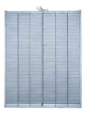 Hasat makinesini birleştirmek için metal elek, boşluğu kopyala