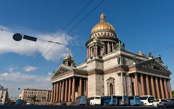 Saint Isaac's Cathedral in Sint-Petersburg — Stockfoto