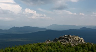 Güney Urallar dağlarında