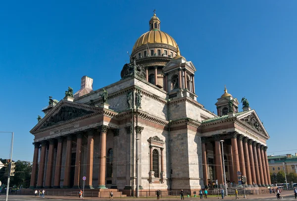 Saint Isaac's Cathedral in Sint-Petersburg — Stockfoto