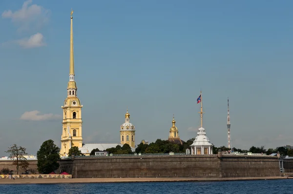 Peter und Paul Festung in Sankt Petersburg — Stockfoto