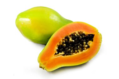 taze ve lezzetli papaya
