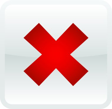 Beyaz arka planda hata kutsal kişilerin resmi düğme