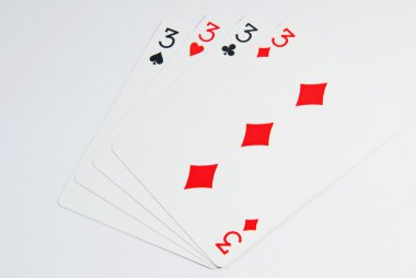 Ace poker kartları seti