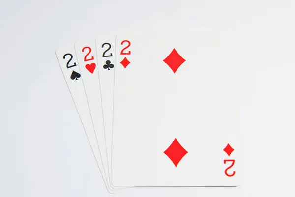 Jeu de cartes de poker As — Photo