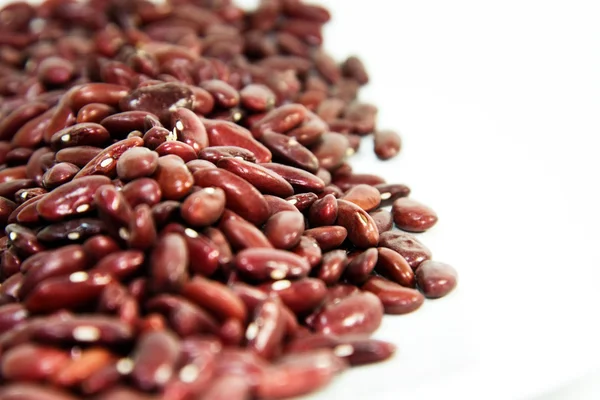 Hotos of lentils on a white background — Stock Photo, Image