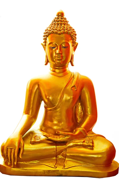 Foto Buddha sfondo bianco — Foto Stock