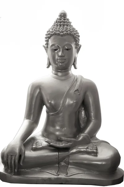 Foto Buddha sfondo bianco — Foto Stock