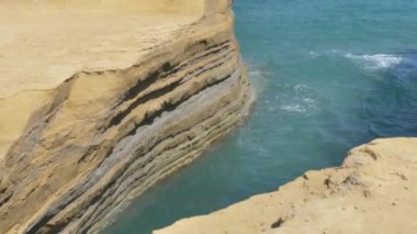 Korfu 'nun Simgeleri: Kanal D' amour, Yunanistan.