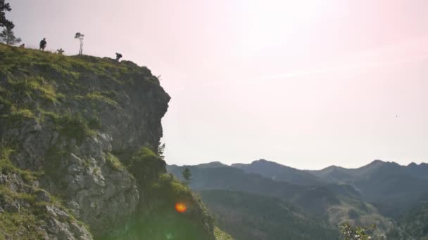 Tatragebergte Prachtig Herfstlicht — Stockvideo