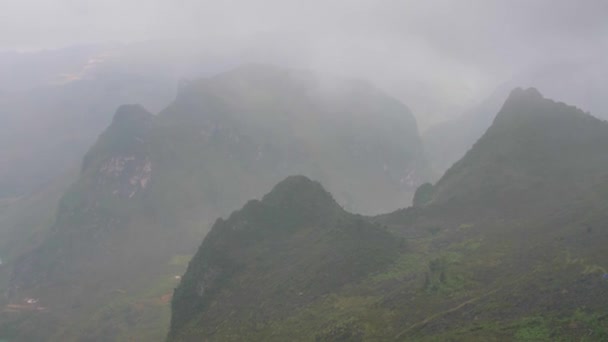 Montanhas Província Giang Vietnã — Vídeo de Stock