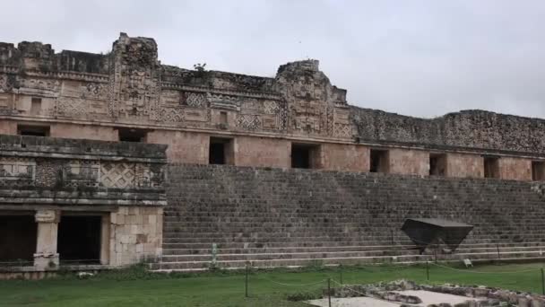 Uxmal Maya Ruinen Mexiko — Stockvideo