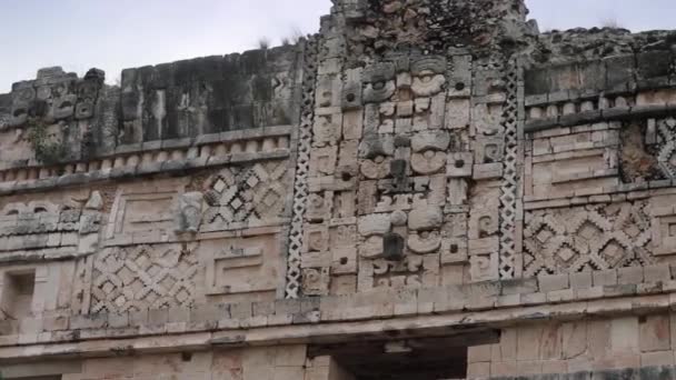 Uxmal Maja Romok Mexikóban — Stock videók