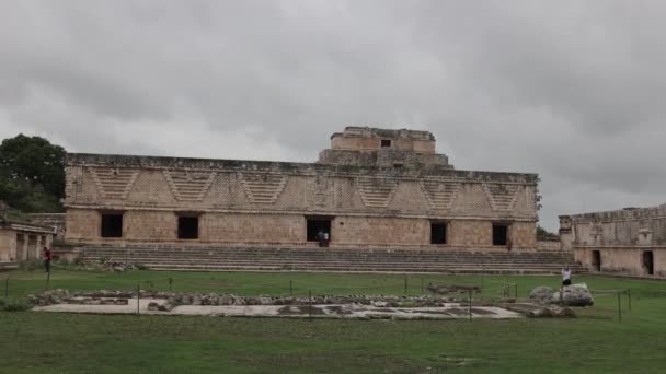 Ruínas Maia Uxmal México — Vídeo de Stock