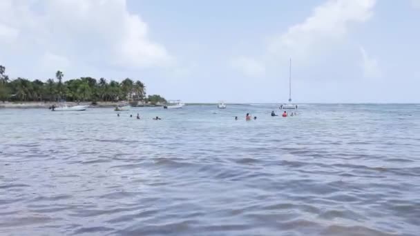 Praia Bonita Ilha Holbox México — Vídeo de Stock