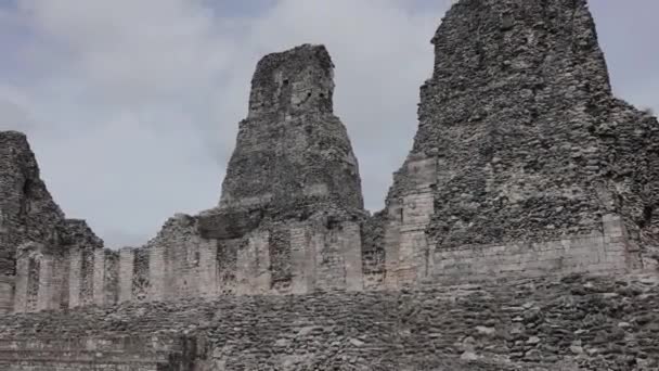 Mayaruinen Von Xpujil Auf Yucatan Mexiko — Stockvideo