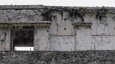 Yucatan, Meksika 'da Xpujil Maya harabeleri.