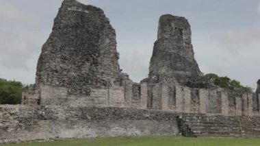 Yucatan, Meksika 'da Xpujil Maya harabeleri.