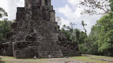 Yucatan, Meksika 'da Xpujil Maya harabeleri.