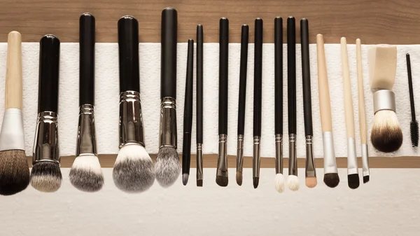 Set of  make up brushes — Stock Photo, Image