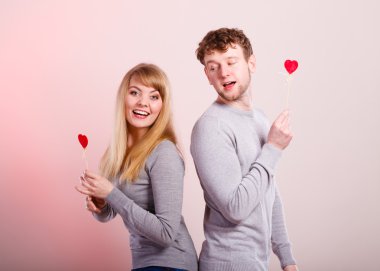 Çift birlikte dalga.