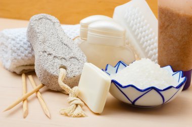 Pedikür aksesuarlar set araçları portre