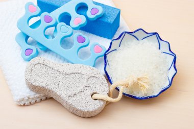 Pedikür aksesuarlar set araçları portre