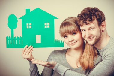 Ekolojik sera ile genç Çift.