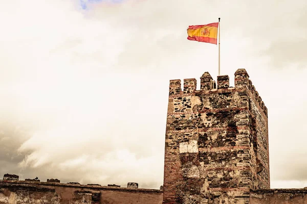 Castelo Sohail Fuengirola Málaga Espanha Atração Turística Lugar Para Visitar — Fotografia de Stock