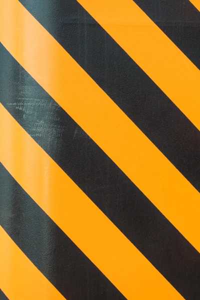 Nero e giallo striscia linea di sfondo — Foto Stock