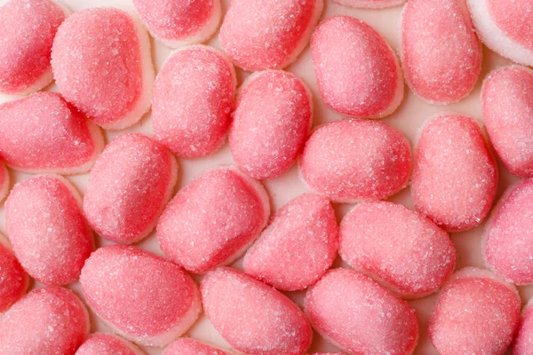 Pembe reçel veya marshmallow arka plan olarak — Stok fotoğraf