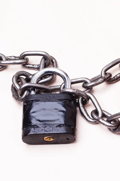 Padlock and chain. — Stock Photo, Image