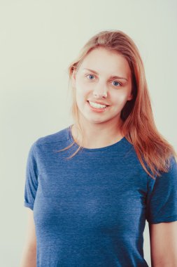 Çekici genç ve güzel kadın kız.