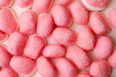 Pembe reçel veya marshmallow arka plan olarak