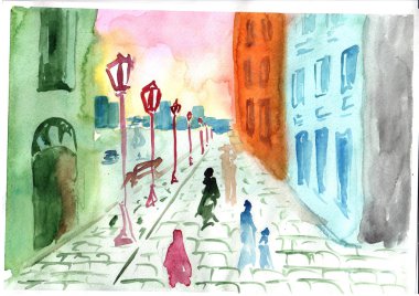 Alacakaranlık şehirde