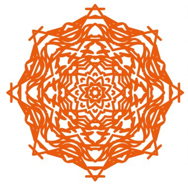 Mandala tasarım deseni