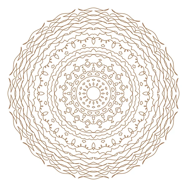 Doğu mandala tasarımı