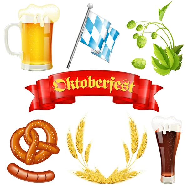 Ícone oktoberfest — Vetor de Stock