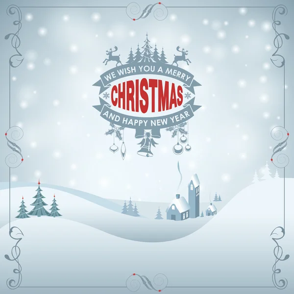 Christmas background — Stock Vector