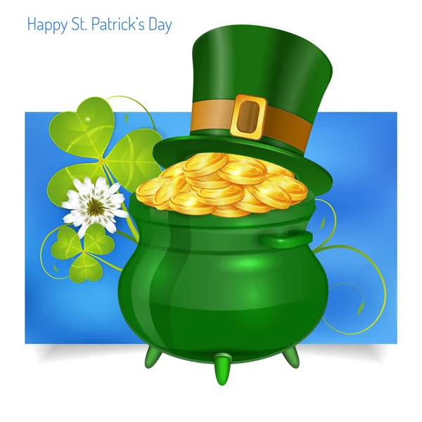 St. Patrick's Day Banner — Stock Vector