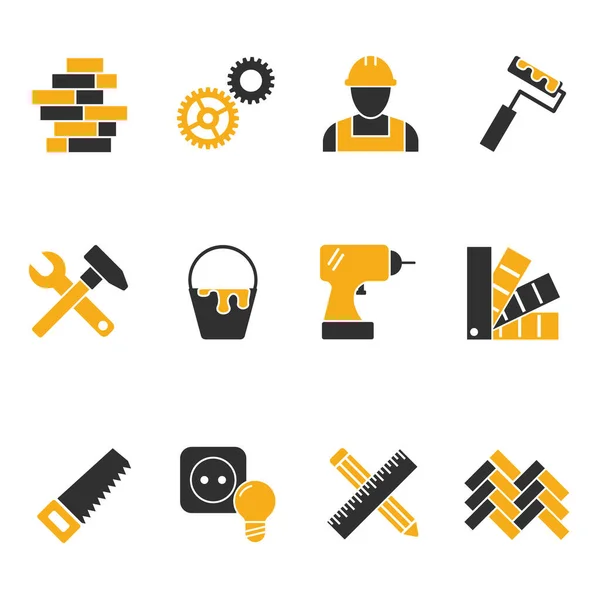 Web simgeleri belirlendi - malzemeler, inşaat, araçlar, onarım çalışmaları