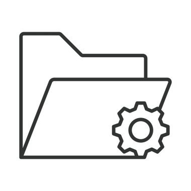 Satır tasarımında dizin simgesini ayarlar. dizin, ayarlar, dişli, dosyalar, depolama, dizin, arşiv, beyaz arkaplan vektörü ile ilgili belgeler. Dizin düzenlenebilir vuruş simgesi ayarları