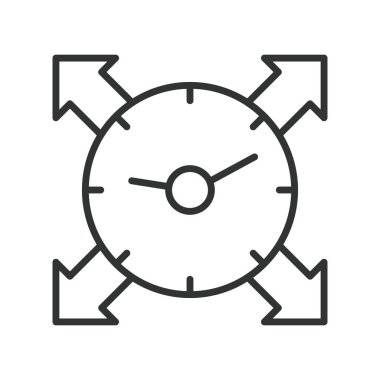 Satır tasarımında çalışma alanı simgesi. çalışma alanı, hibrit iş, ofis, verimlilik, işbirliği, teknoloji, beyaz arka plan vektörü dengesi. Çalışma alanı düzenlenebilir vuruş simgesi