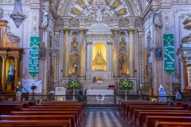 The Basilica of Our Lady of Solitude in Oaxaca Mexico