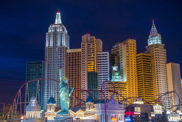 Las Vegas New York hotel — Foto Stock