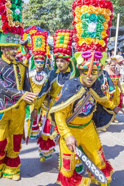 巴兰基亚狂欢节 2016 — 图库照片