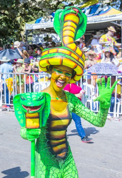 Carnevale di Barranquilla 2016 — Foto Stock