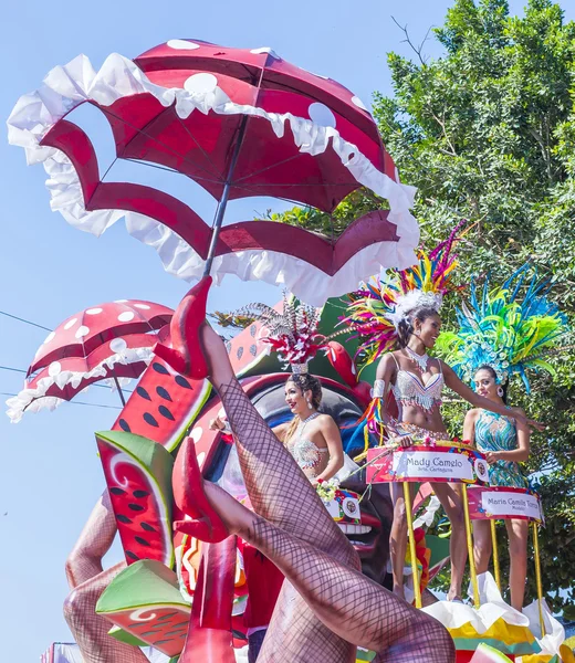 Carnevale di Barranquilla 2016 — Foto Stock