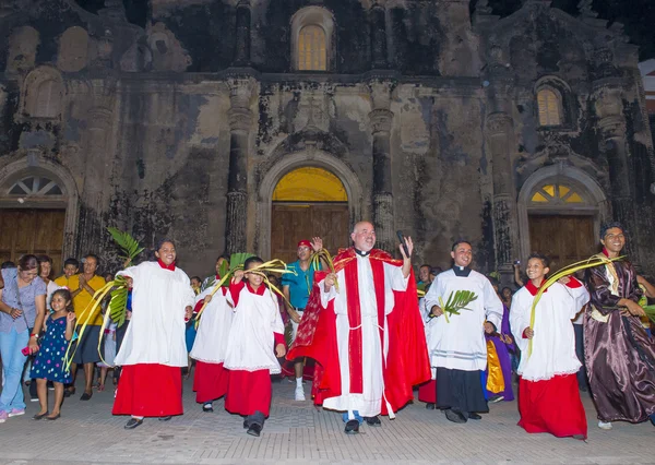 Domenica delle Palme in Geanada Nicaragua — Foto Stock