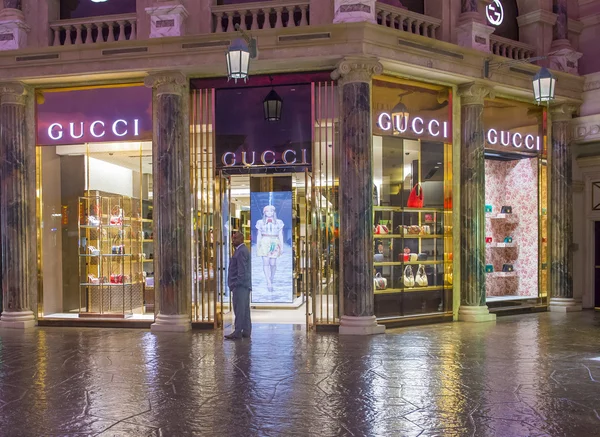 Gucci mağaza Las Vegas — Stok fotoğraf